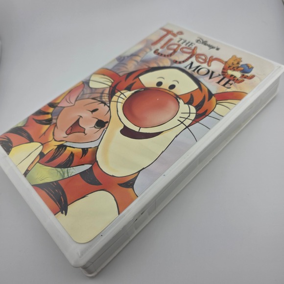 Disney The Tigger Movie VHS Pre-Owned Fair Condition Sticker Wear‎ - Picture 3 of 6